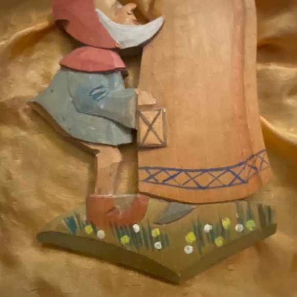 Fairy Tale Wall Plaque from Germany ~ Grimm’s Tomten Gnomes - Picture 6 of 7